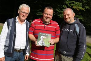 Gerry Condron, Paddy Sheridan and Michael Linehan from Bird Watch Kildare