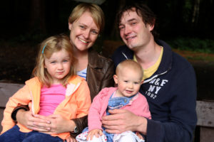 Emma, Zoe, Laura and Stephen Brosnan