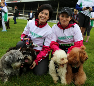 Lynn Howard (Shaggy Sheek Dog Grooming) and Sabrina Rice (Sabrinas Dog Grommer) from Newbridge