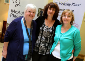 Catherine O'Sullivan, Paula Burrows and Catherine Purcell