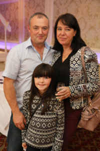 Paul, Audrey and Robyn Byrne
