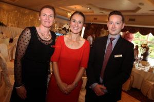 Suzanne Kelly(Duty Manager), Anna Wood(Marketing Manager) and Liam Corr(General Manager)