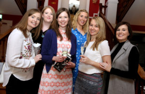 Roisin Callaghan, Shauna Callaghan, Kim Heffernan, Lasairiona Cosgrave, Sarah Callaghan and Grace Coombes