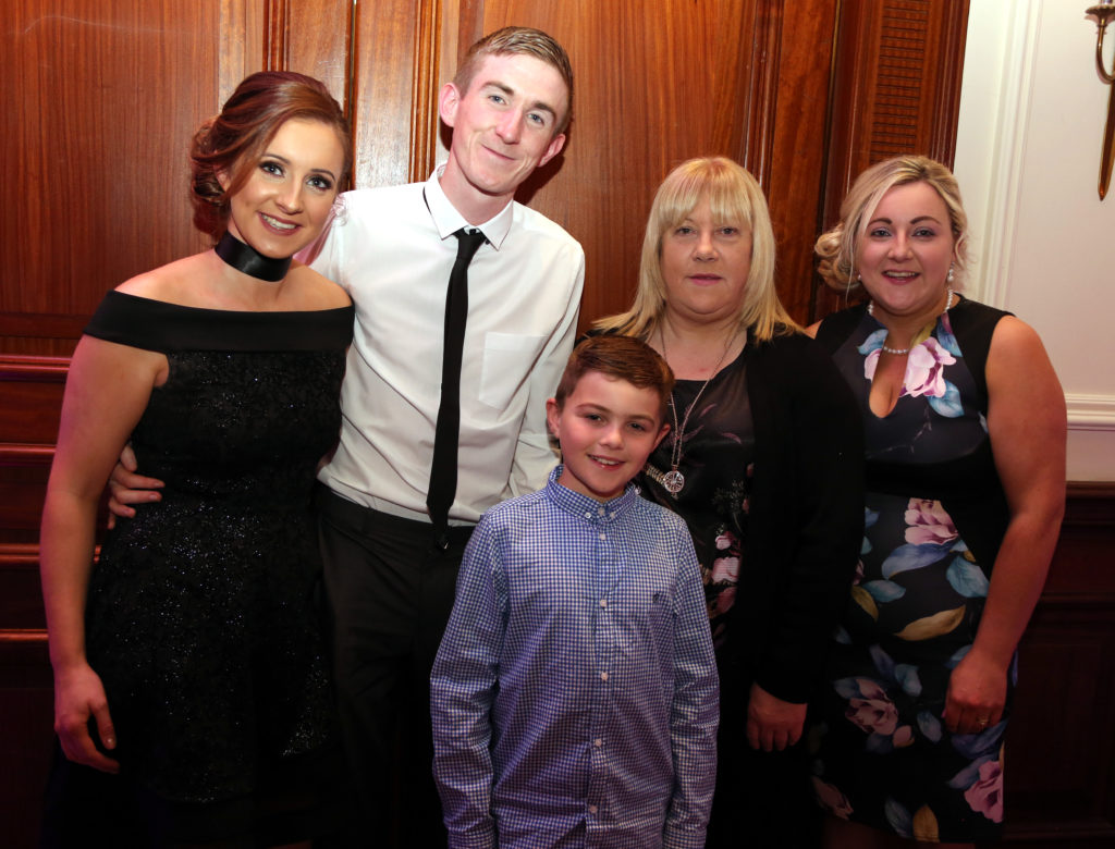 Hayley Brereton, Kevin O'Keane, Jamie Martin, Caroline Price and Keelin Martin
