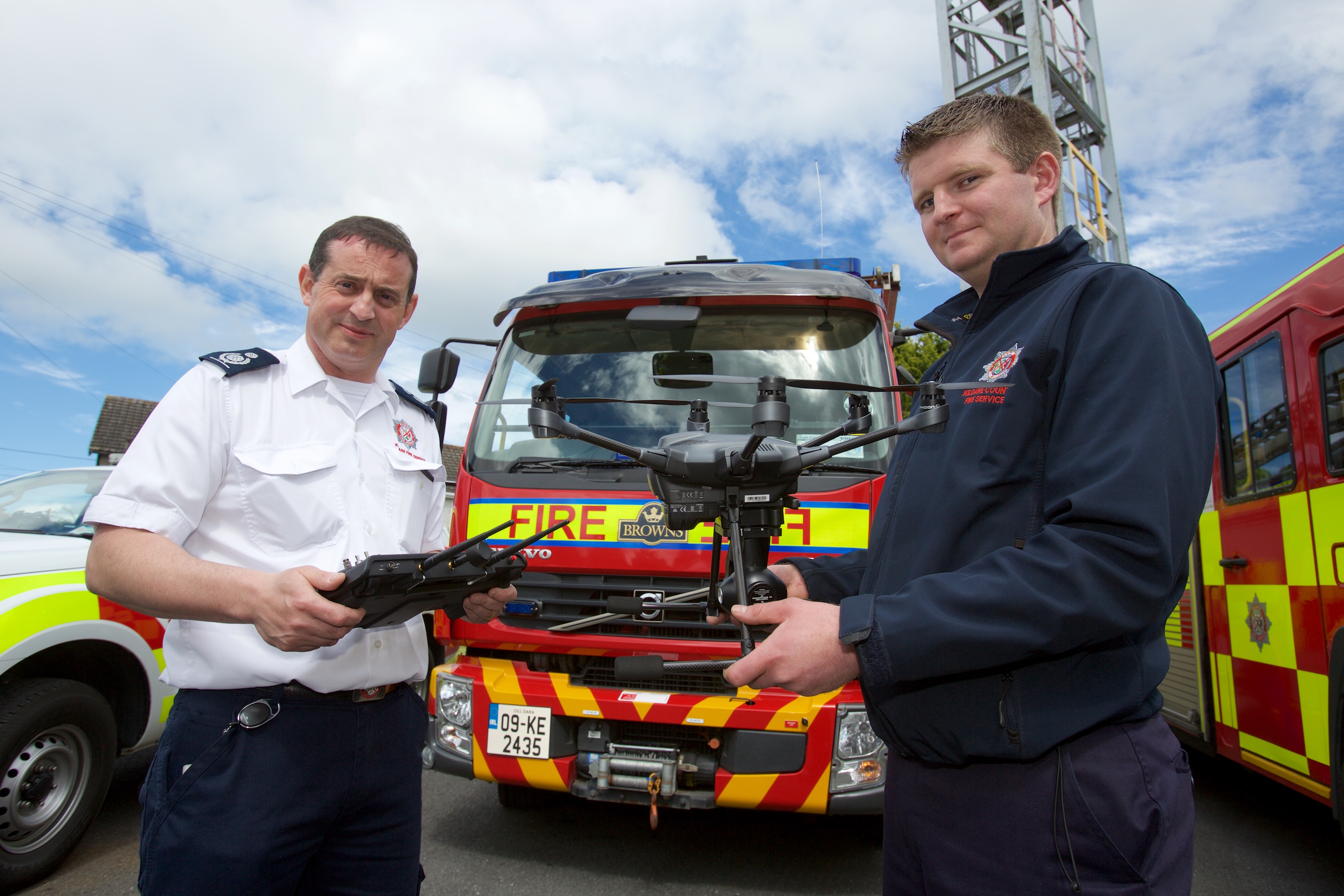 Kildare Fire Service using drone to help fight fires Photo 1 of 5