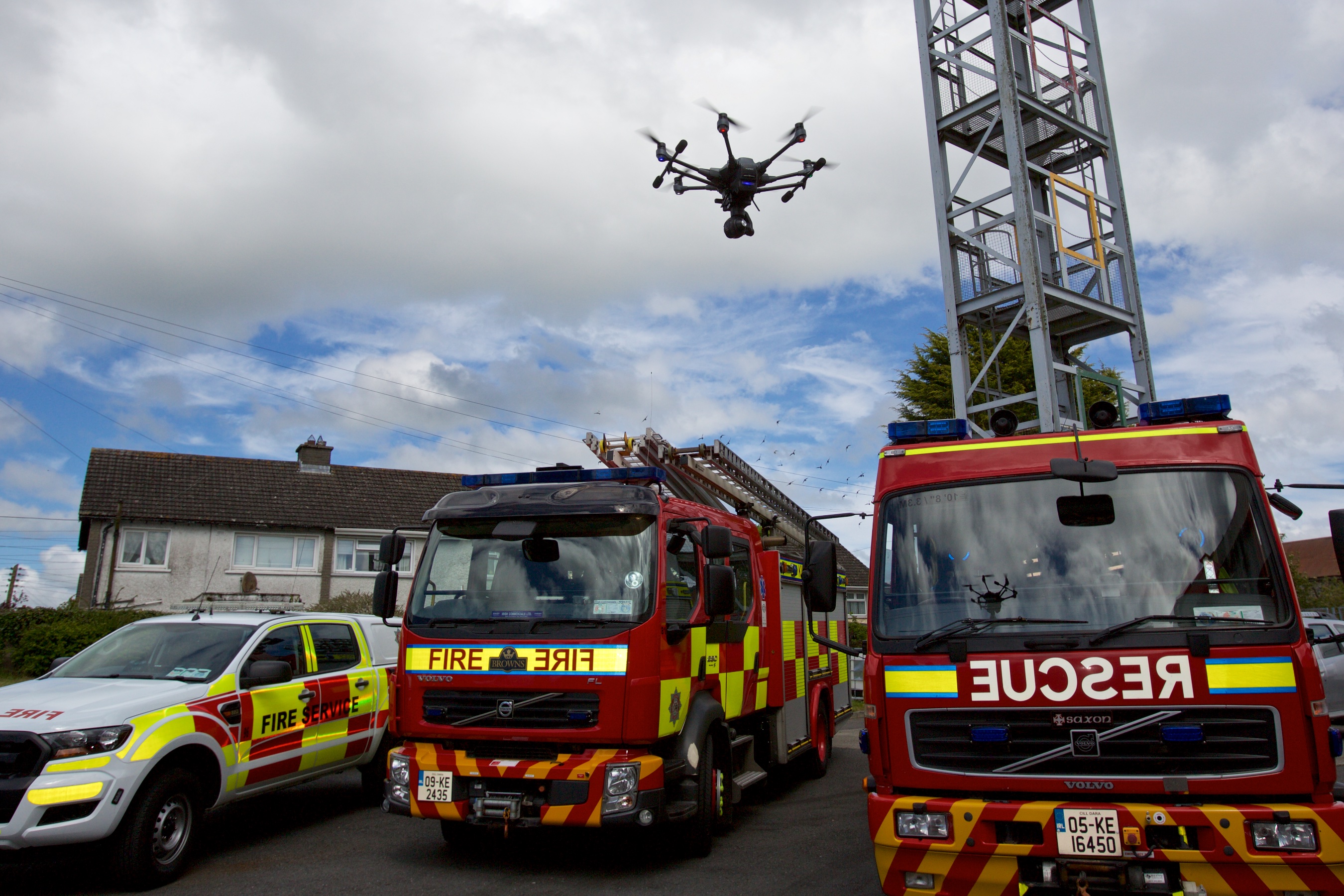 Kildare Fire Service using drone to help fight fires Photo 1 of 5