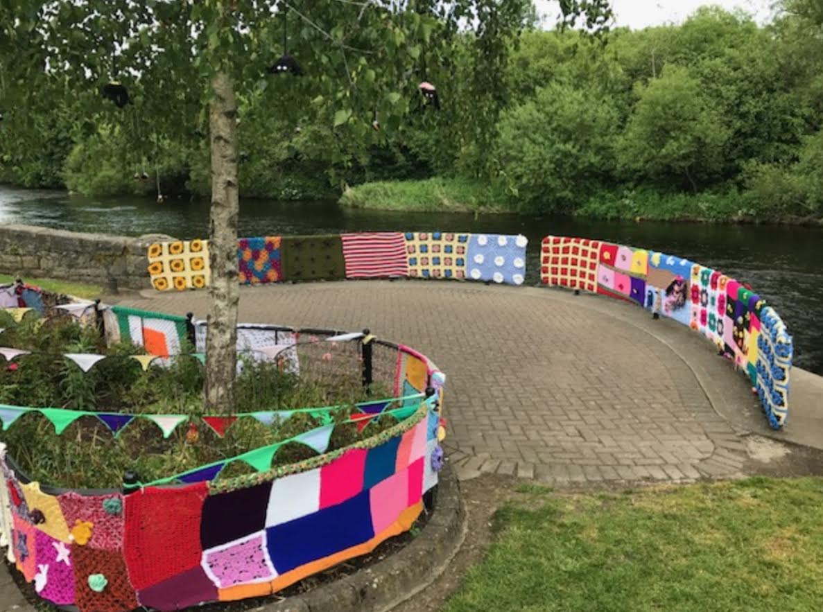 The yarn bombers have invaded Newbridge! Photo 1 of 2 Kildare Now