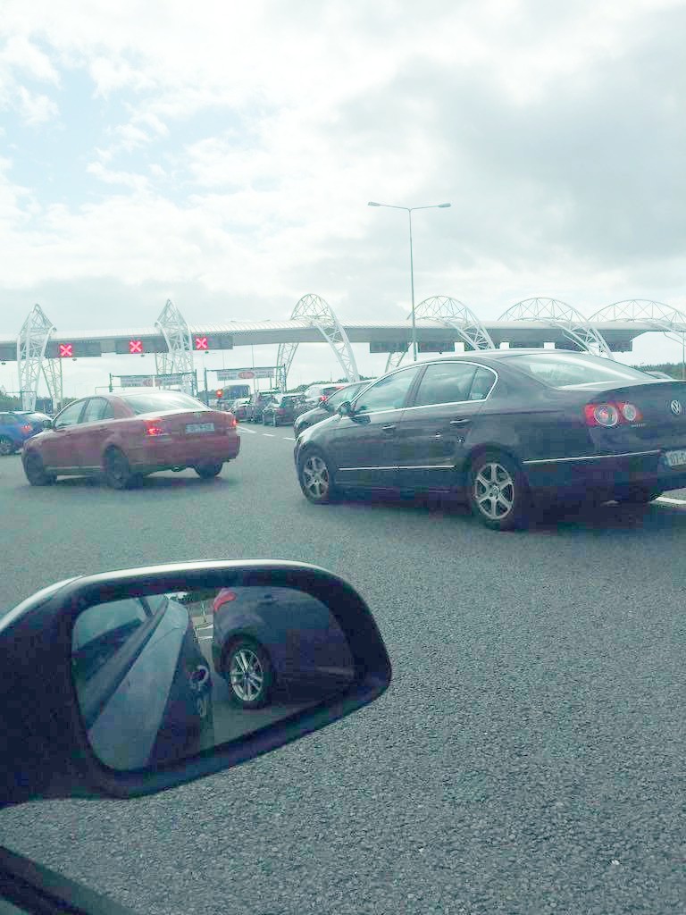 Delays at M7 toll plaza with lanes closed Photo 1 of 2 Kildare Now
