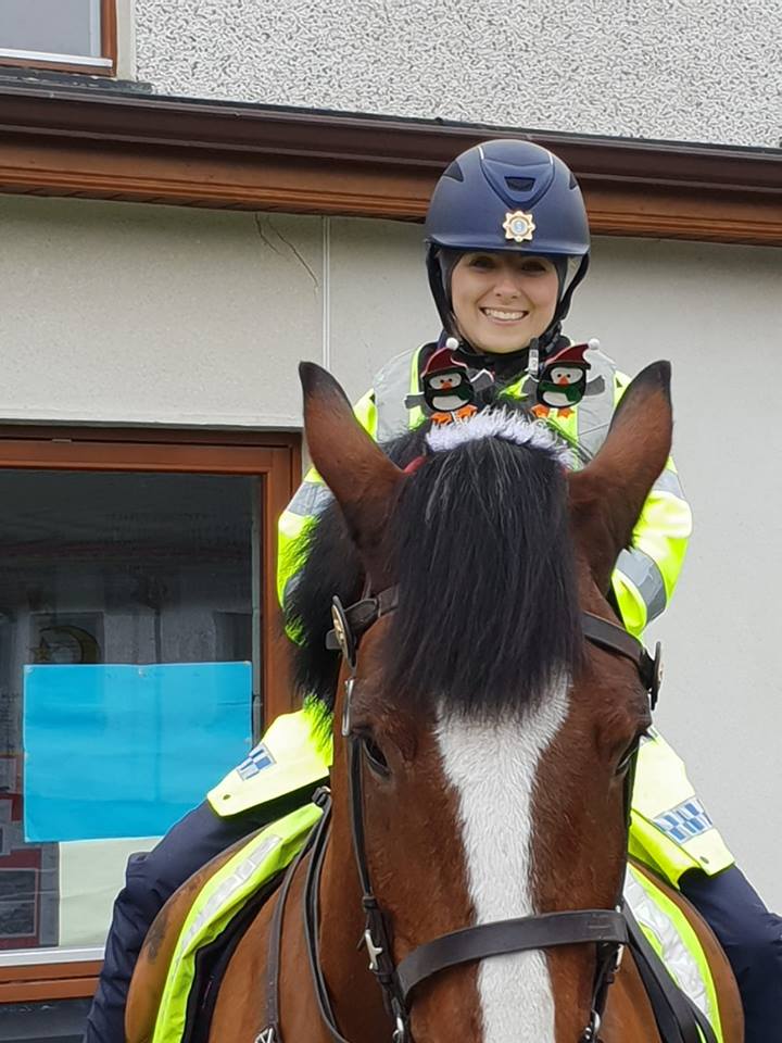 Garda Mounted Unit visits Rathmore National School Photo 1 of 3