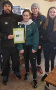 Dave and Natasha Graham with daughters Daire and Aibhe