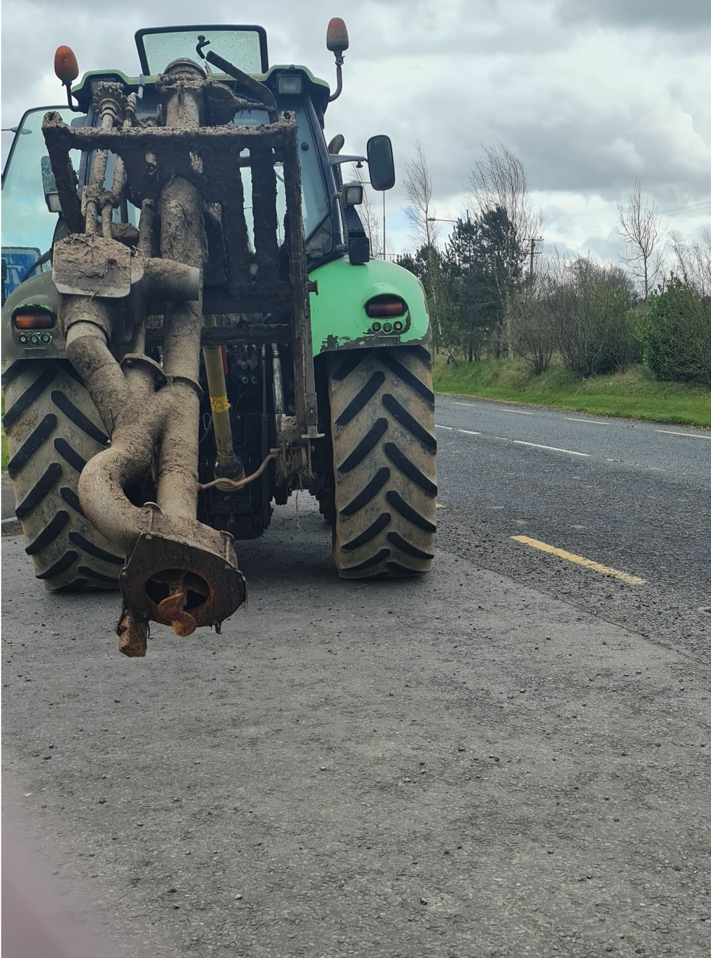 Gardaí were forced to intervene and stop this tractor Kildare Now