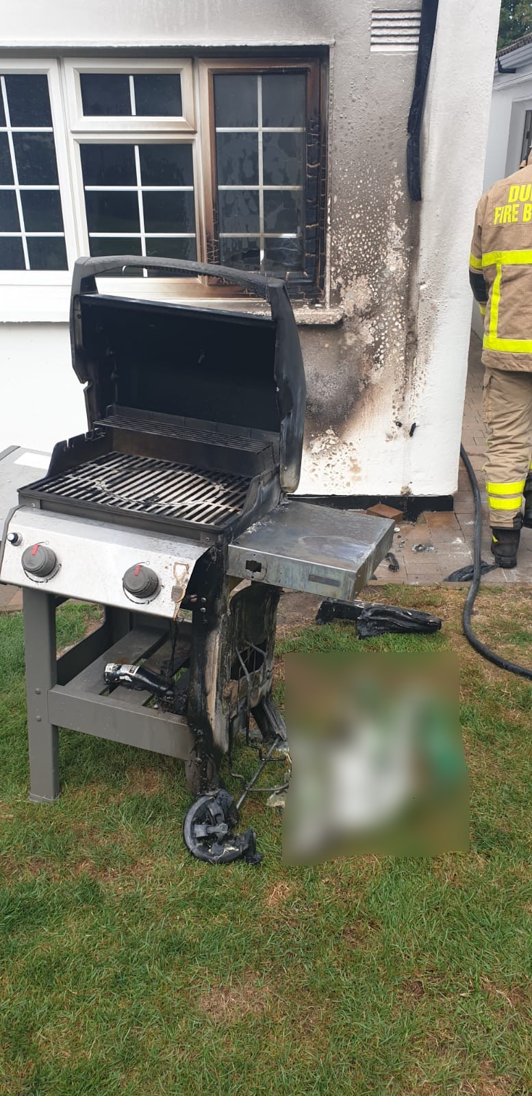LATEST Lucky escape after gasfired BBQ fire spreads to wall of house