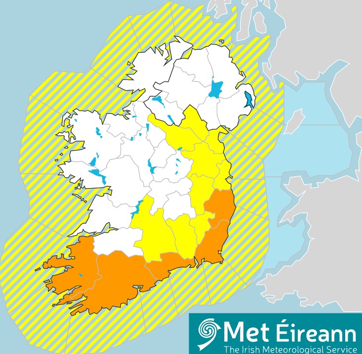 BREAKING Downpours and floods forecast for Kildare tonight as Weather