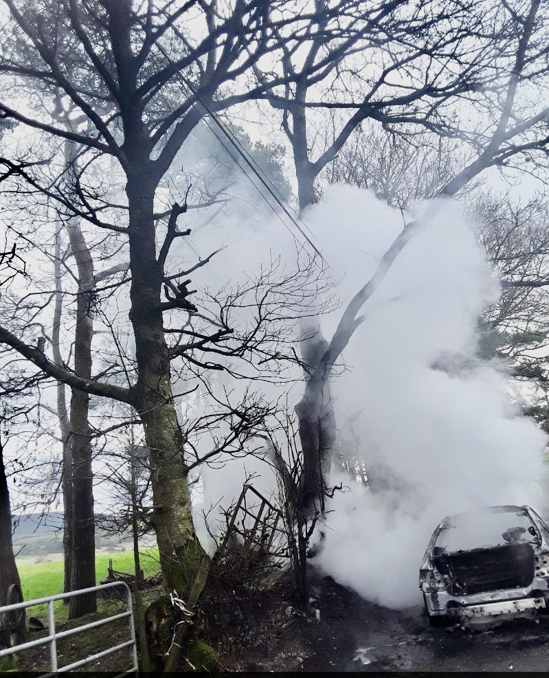 Fire services rush to car fire on Kildare border Kildare Live