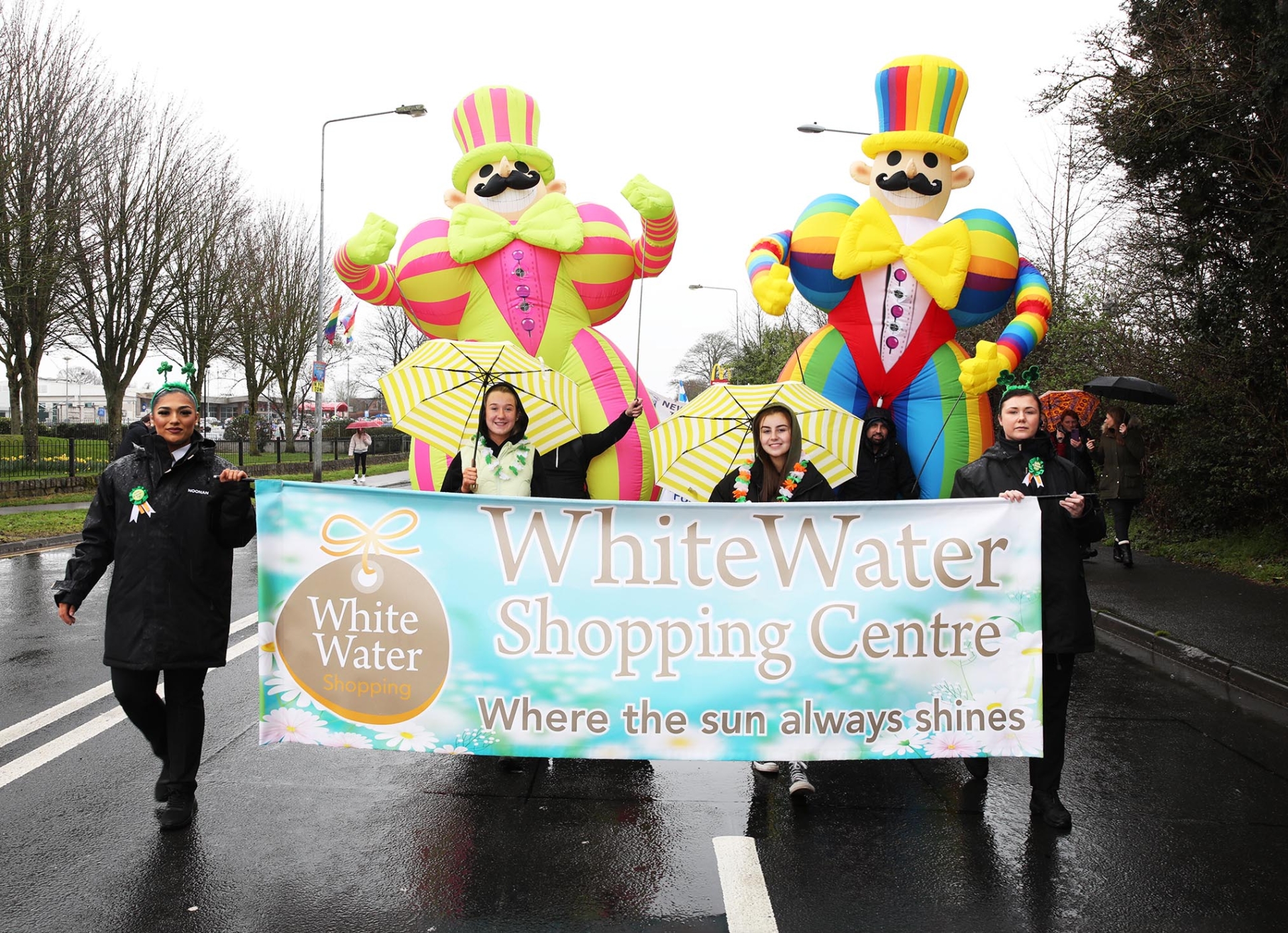 White Water Shopping Centre, Newbridge at the parade in Newbridge
