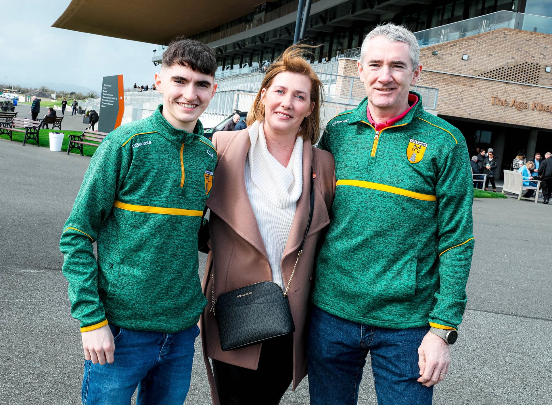 Cian, Nicole and Garbiel Murtagh from Kildangan GAA