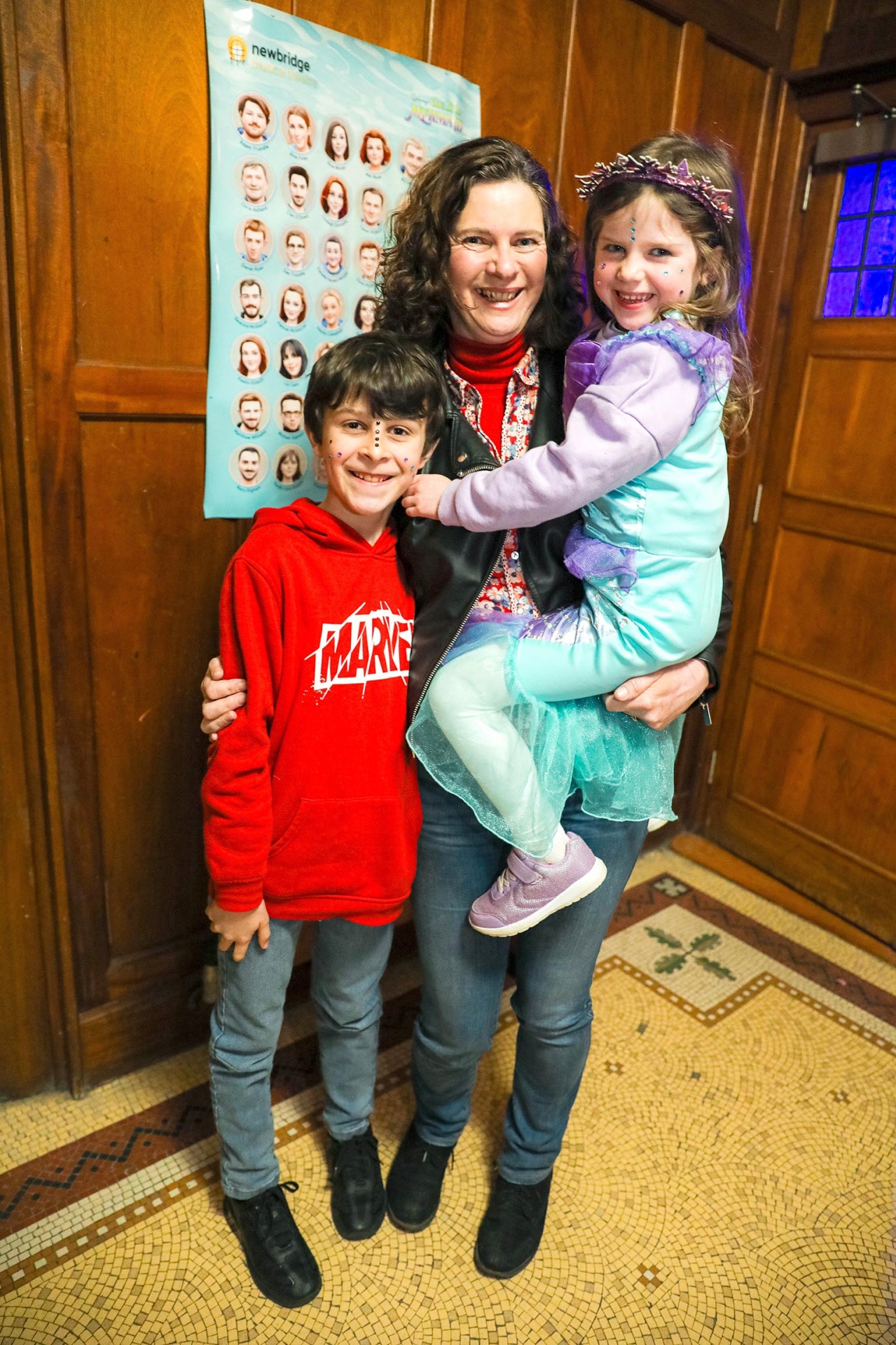 Adam, Shirley and Amy Mooney Duke