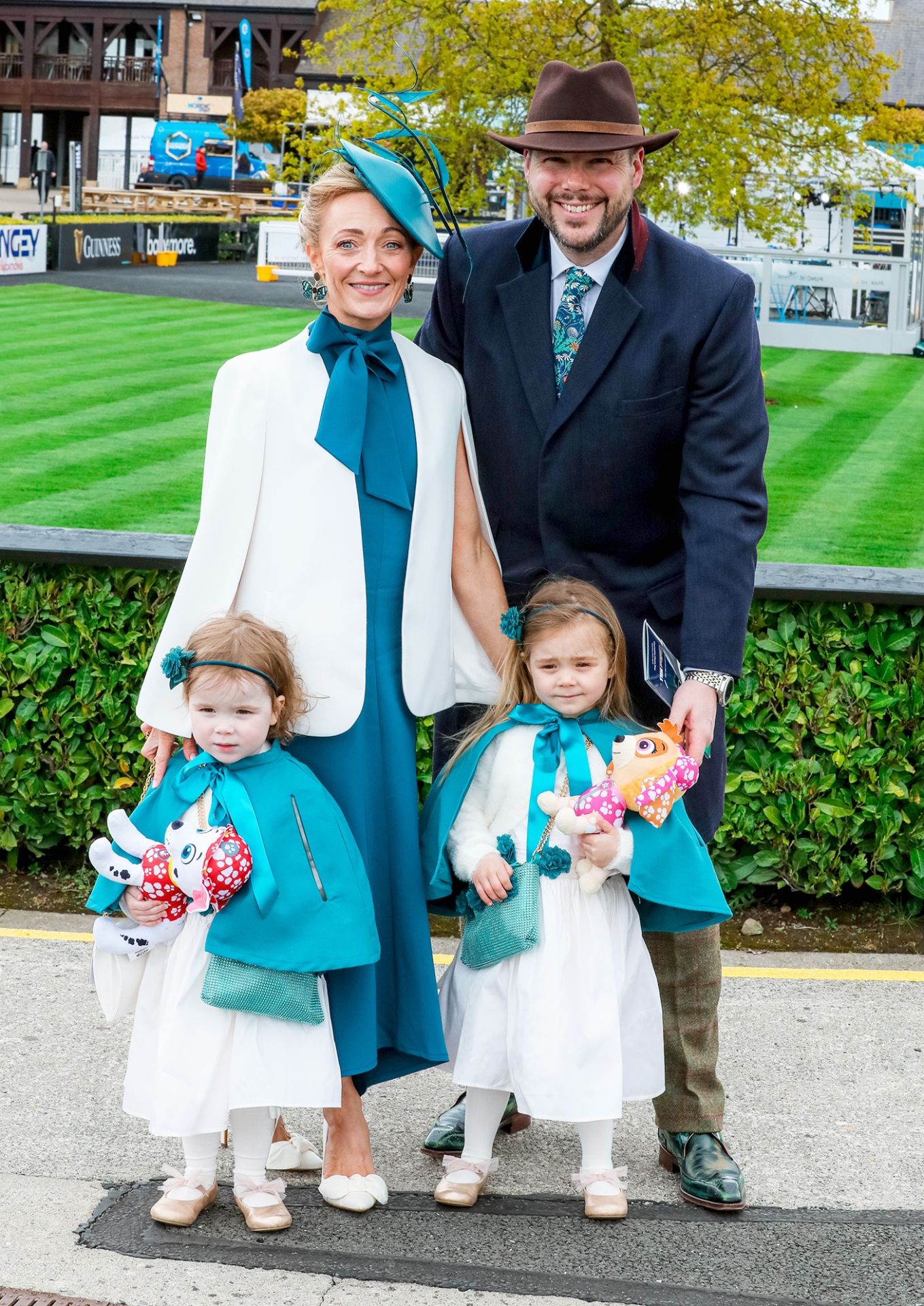 Louise, Tristan, Éala and Anna Conway Behan from Two Mile House