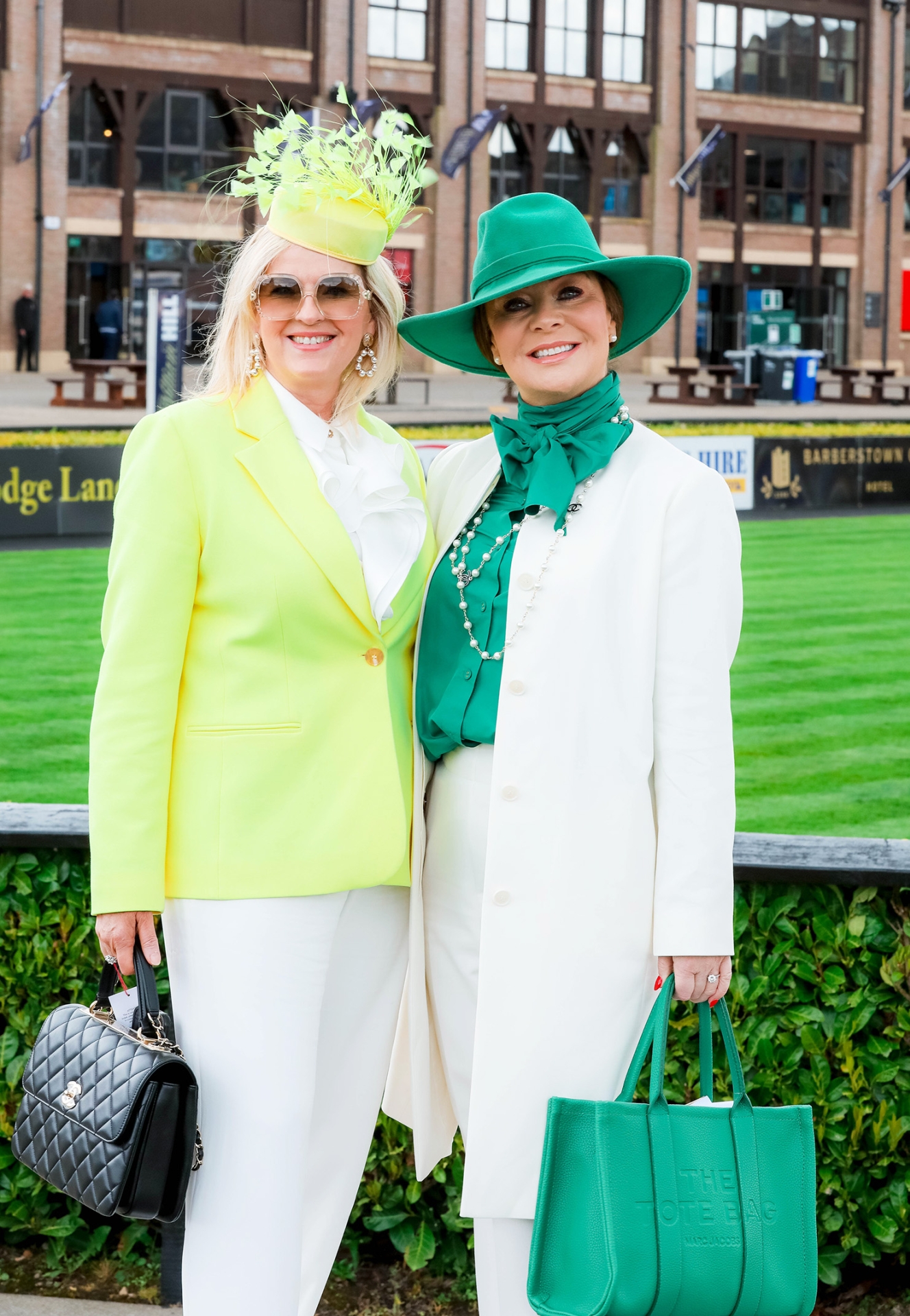 Sharon O'Reilly (Malahide) and Anne Wolverson (Portmarnock)
