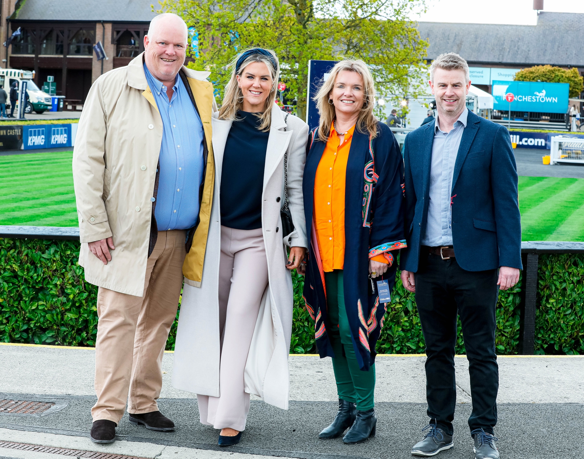 Liam, Natalie, Irene and Jamie Queally from Irish Dog Foods