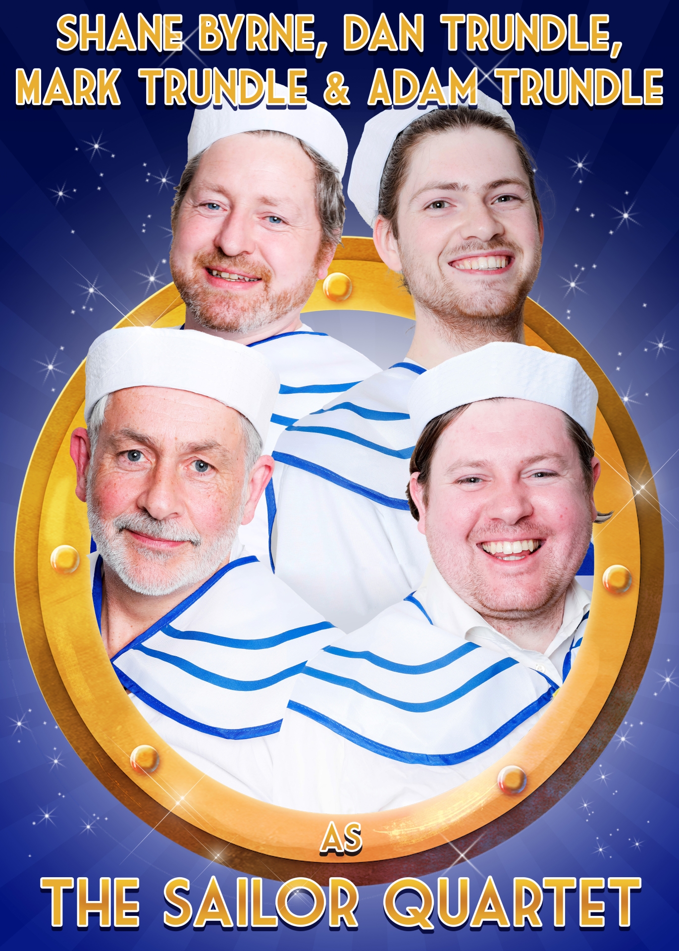 The Sailor Quartet - Shane Byrne, Dan Trundle, Mark Trundle and Adam Trundle