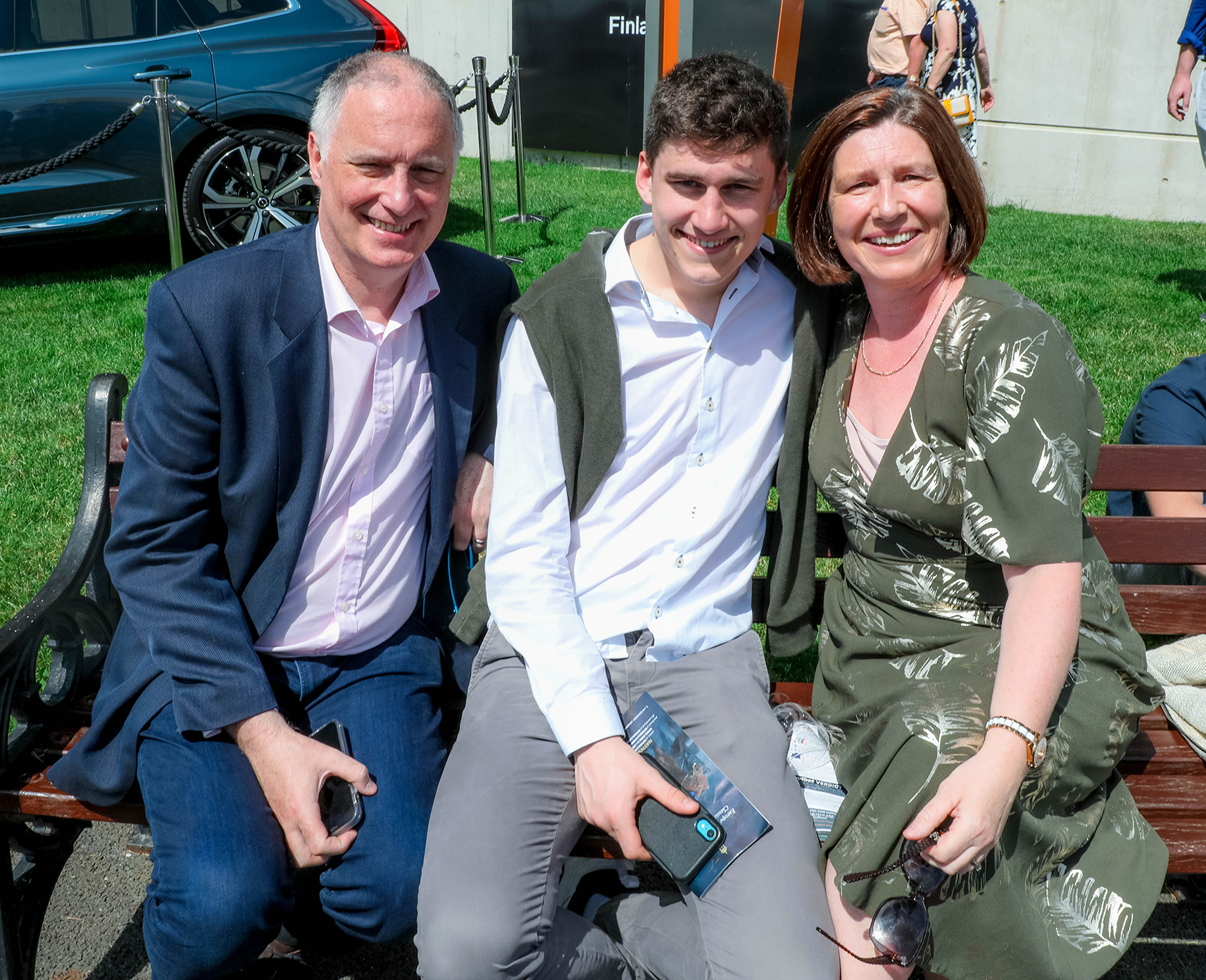 Pat O'Connor, Mark O'Connor and Karen UÍ Chonchúir
