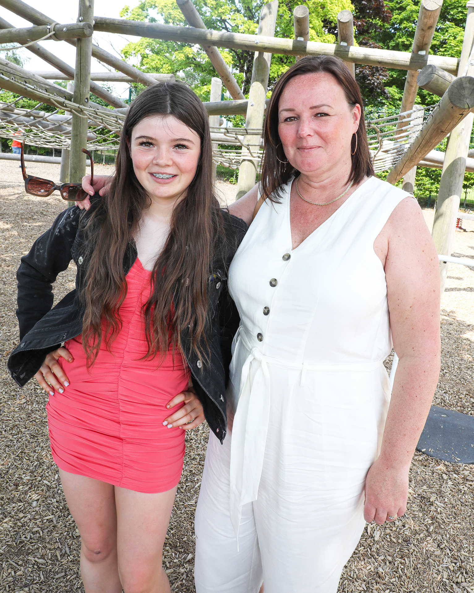 Lily and Michelle Harrison from Portlaoise