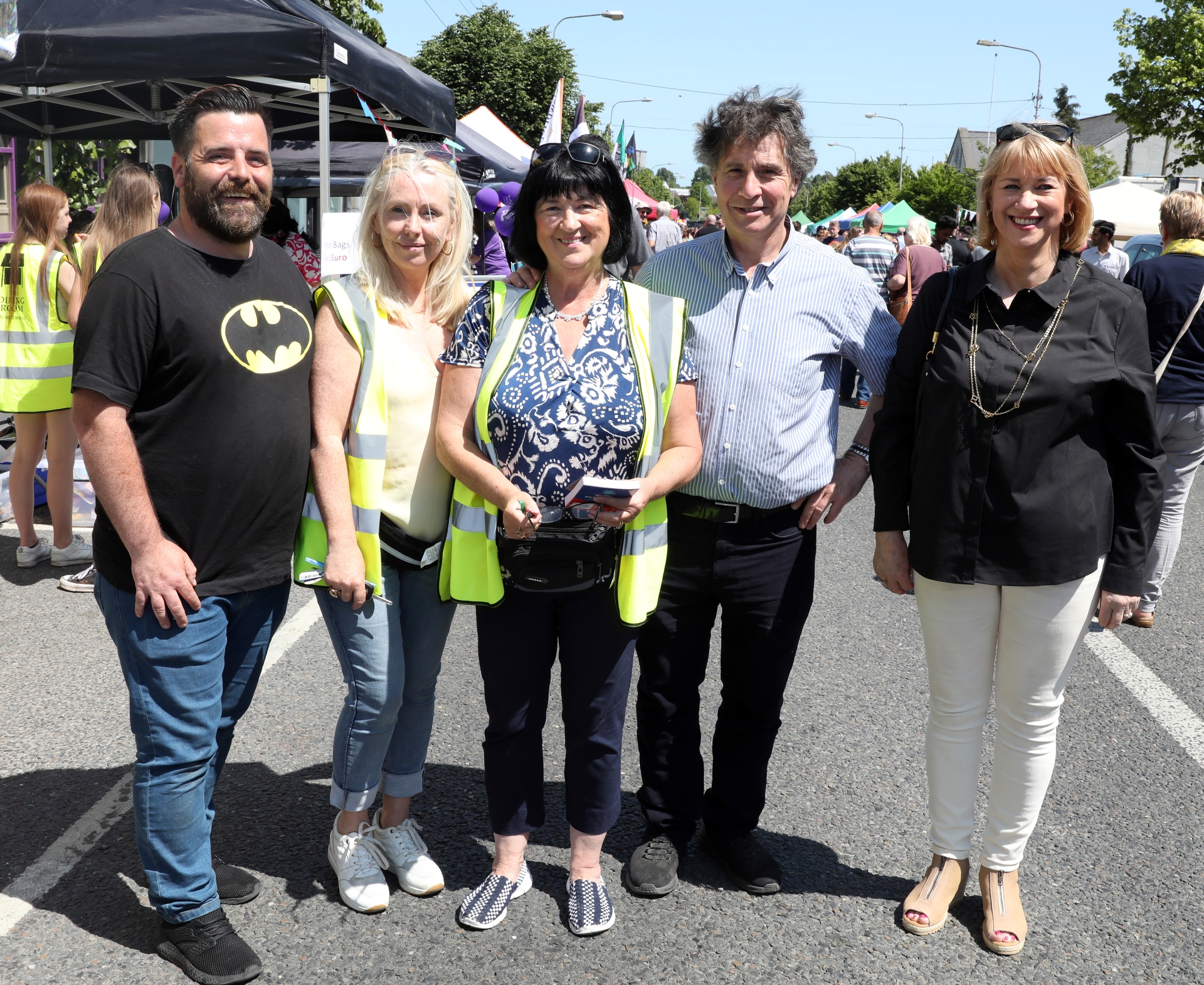 Cllr Chris Pender, Fidelma Conway, Pauline Harty, Ken McLoughlin and Annemarie McLoughlin from THE DINING ROOM