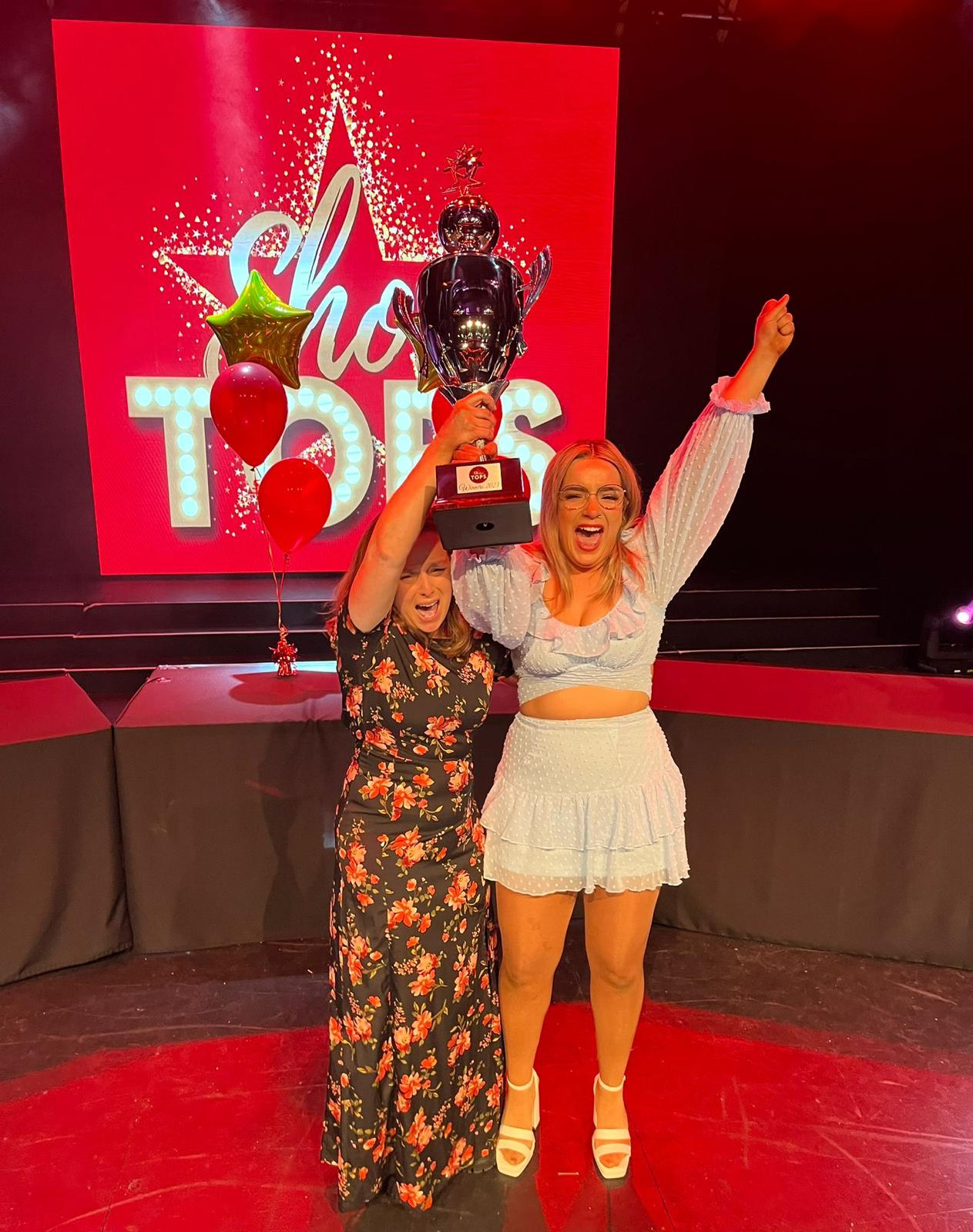 Directors of ShowTops - Brenda Malone Gilroy (Director of Stage Academy) and Tayna Gallagher (Stage Academy Drama Teacher)