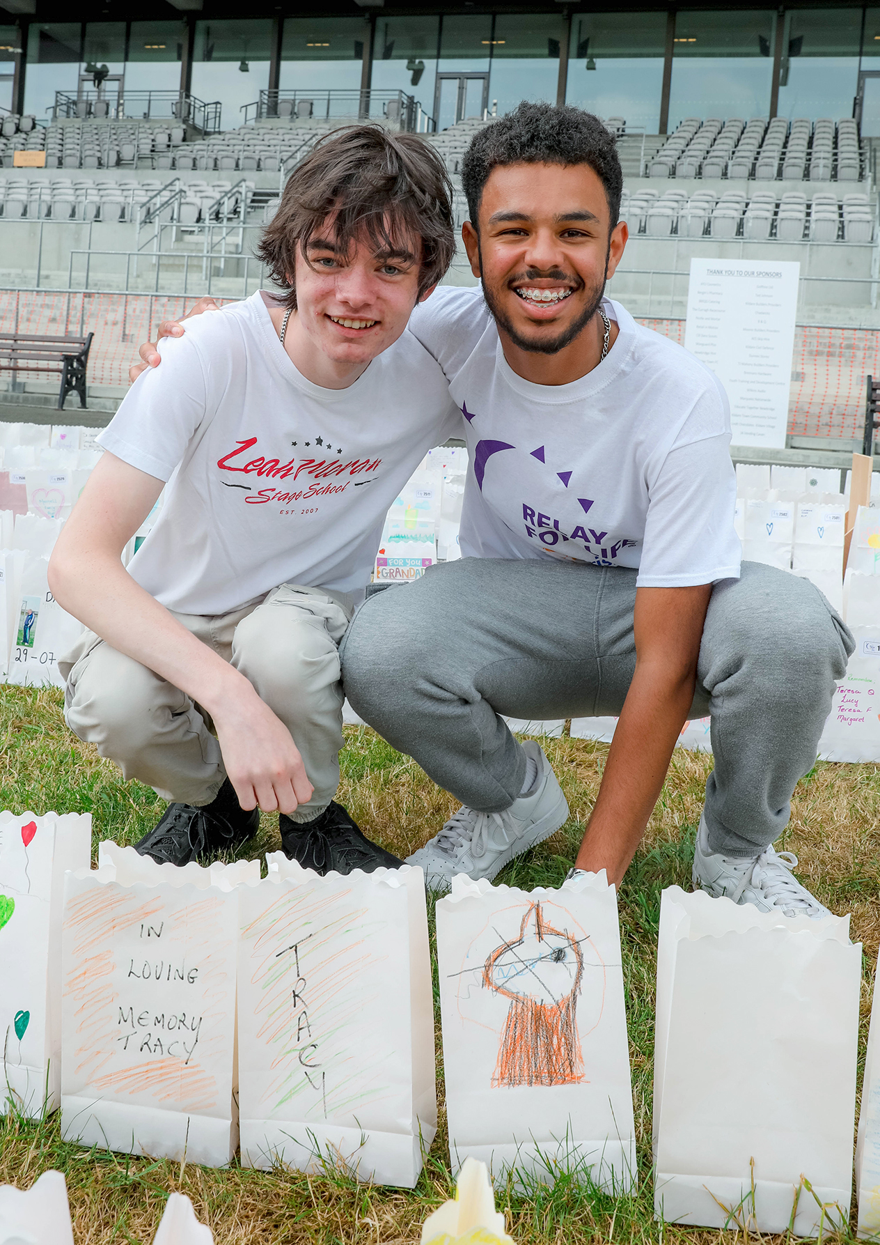 David Lane and Craig Hughes from Leah Moran Stage School