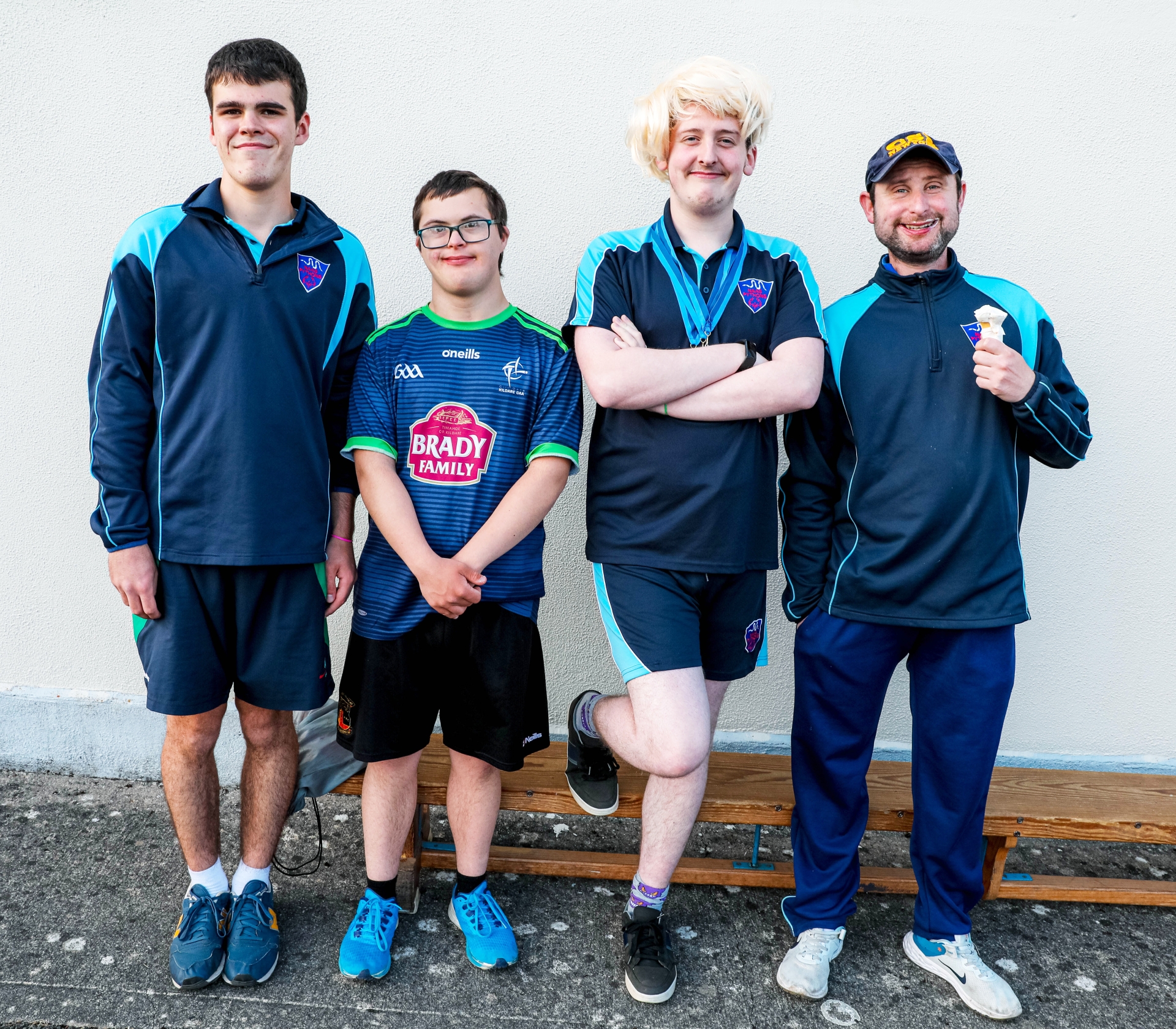 Cathal Kennedy, Brian Lynch, Oisin Duignan and Luke Doyle
