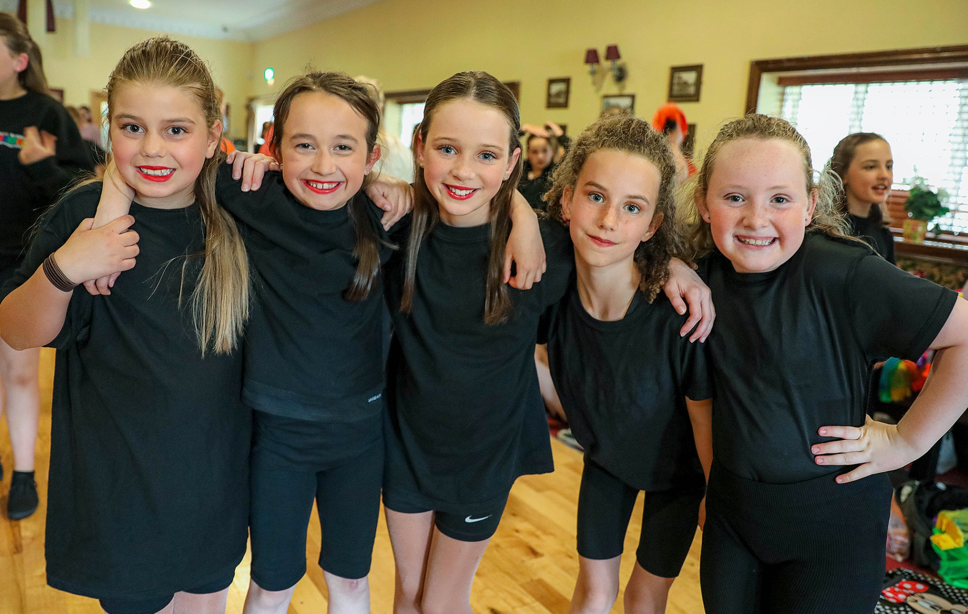 Emma Gordon, Kate McDermott, Maeve Hogan, Iona Hogan and Zoe O'Brien