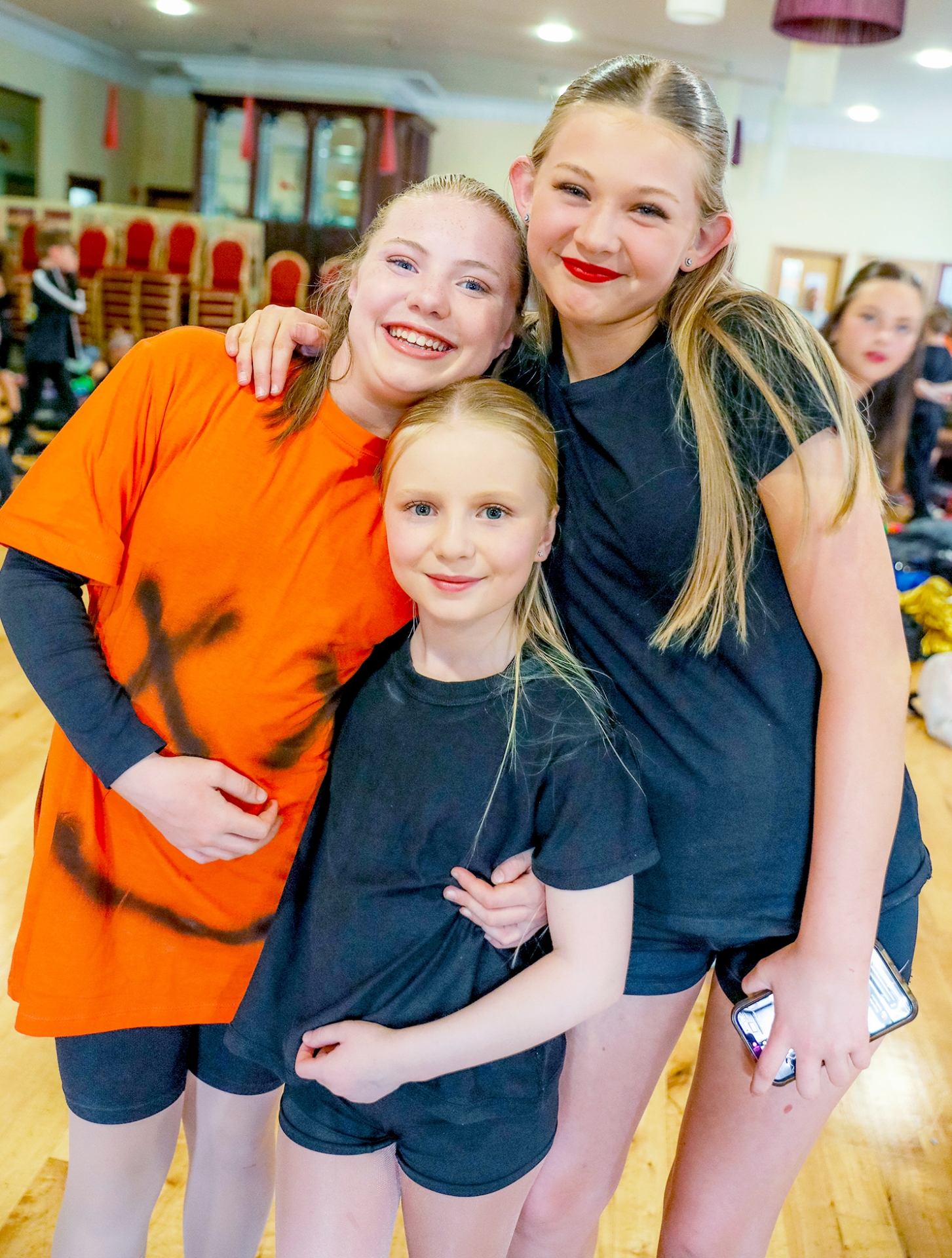 Hannah Reilly, Rachel Reilly and Roisin Hedley
