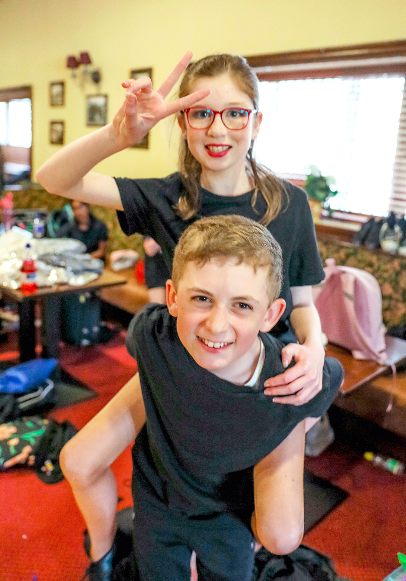 Lucy Butler and Conor Walsh