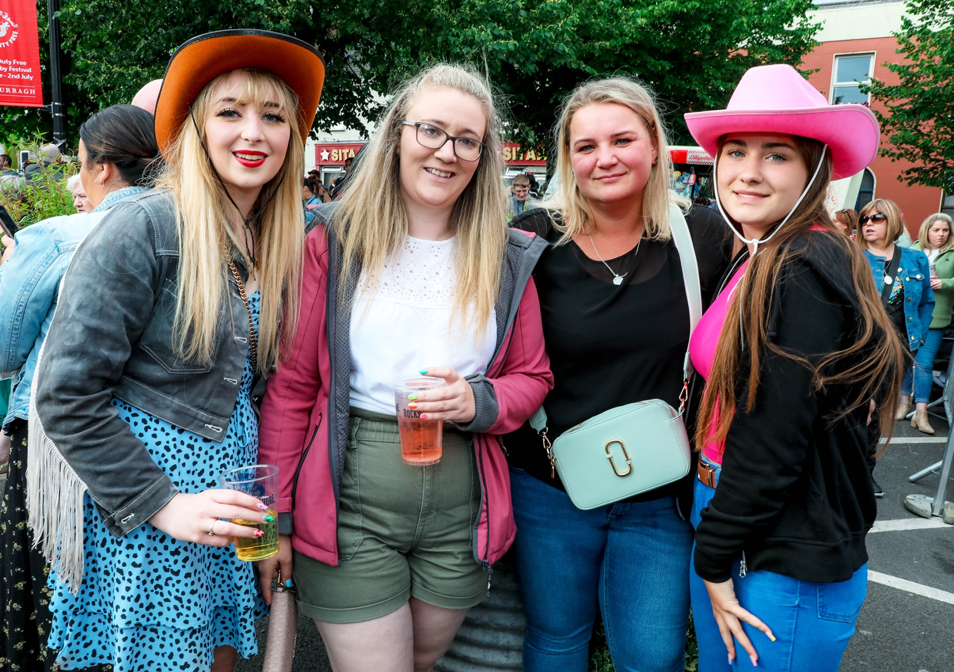 Sarah Norton, Chloe Clarke, Anita Toth and Evelyn Radics