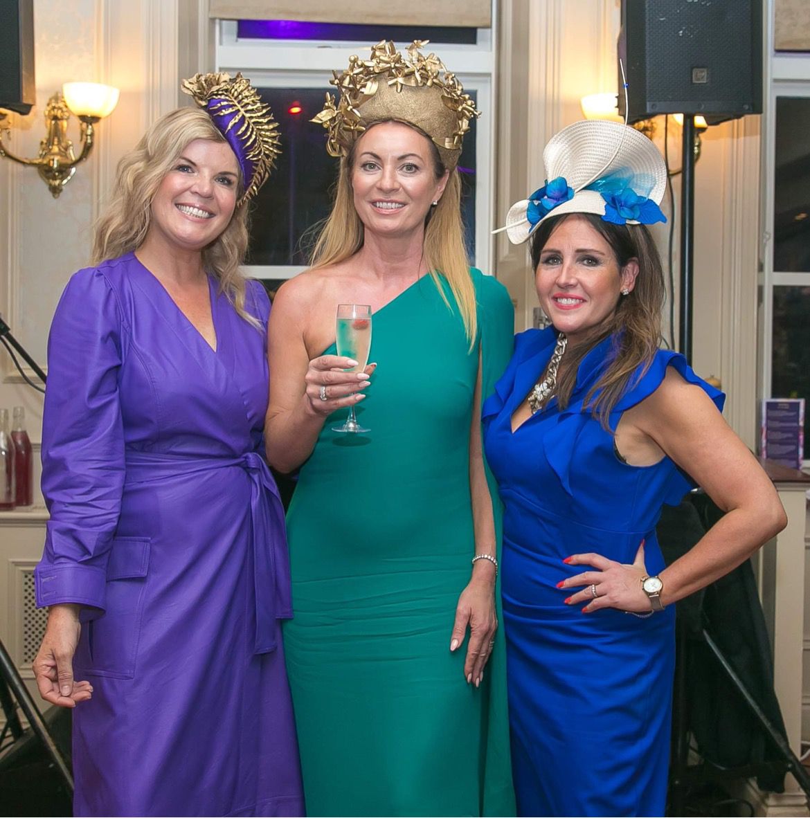 Kildare lady wins best dressed prize with headpiece made from