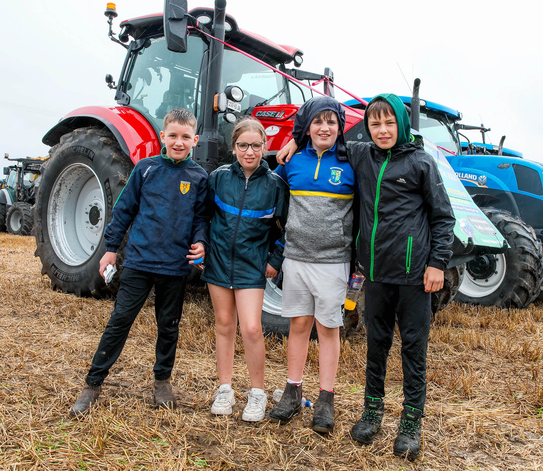 Aidan Casey, Ellen Grant, Aaron Grant and Tadhg Casey