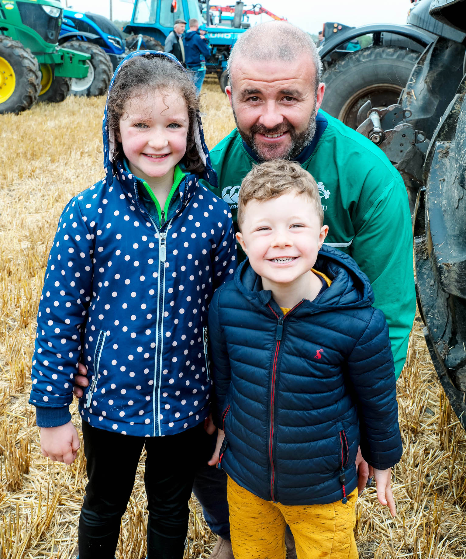 Ava, Niall and Ollie Byrne