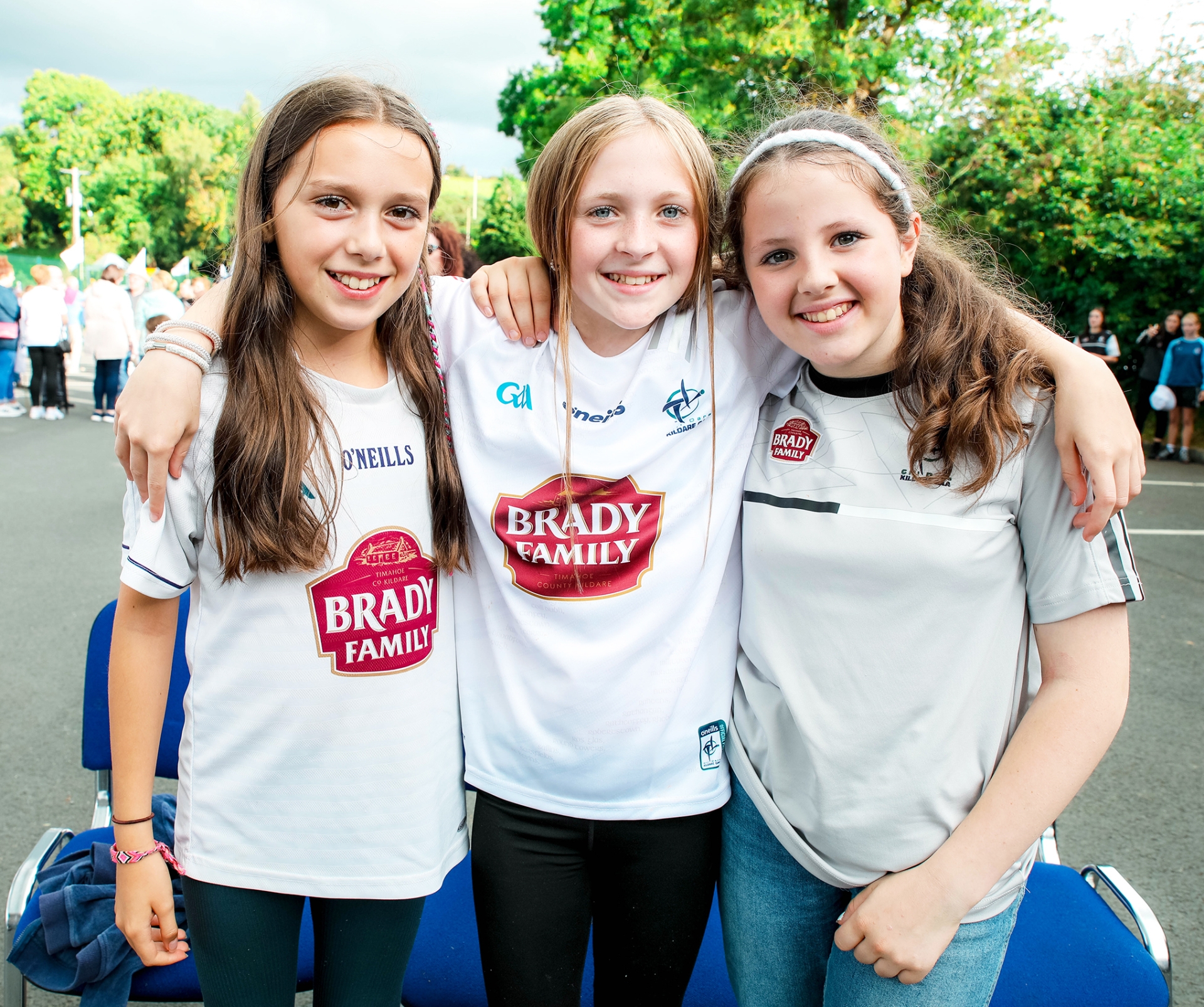 Anna Higgins, Clodagh Hill and Isabel Harvey