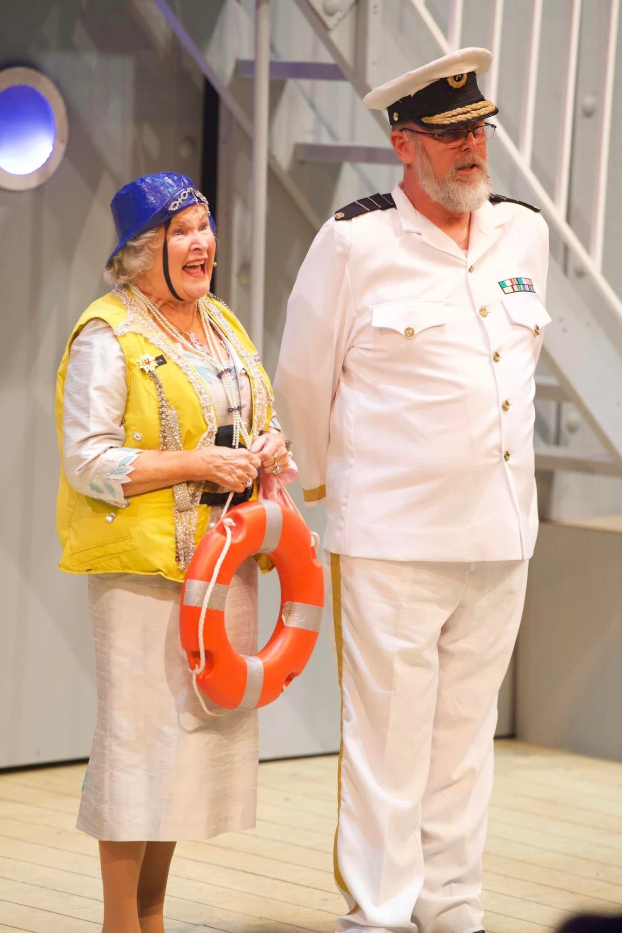 Mona Conroy and John Dooley in Anything Goes which was staged in the Moat Theatre last March