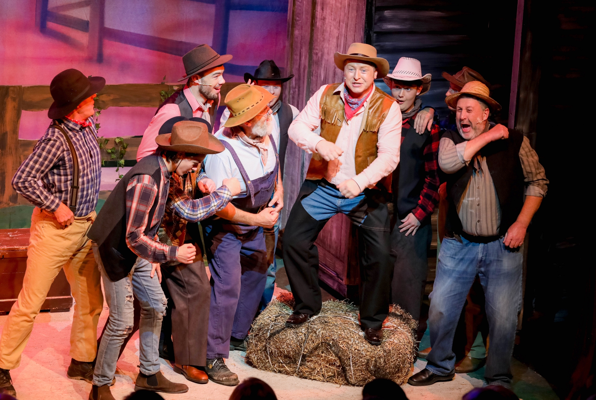  Shane Byrne as Will Parker in Naas Musical Societies production of Oklahoma which was staged last year in the Moat Theatre