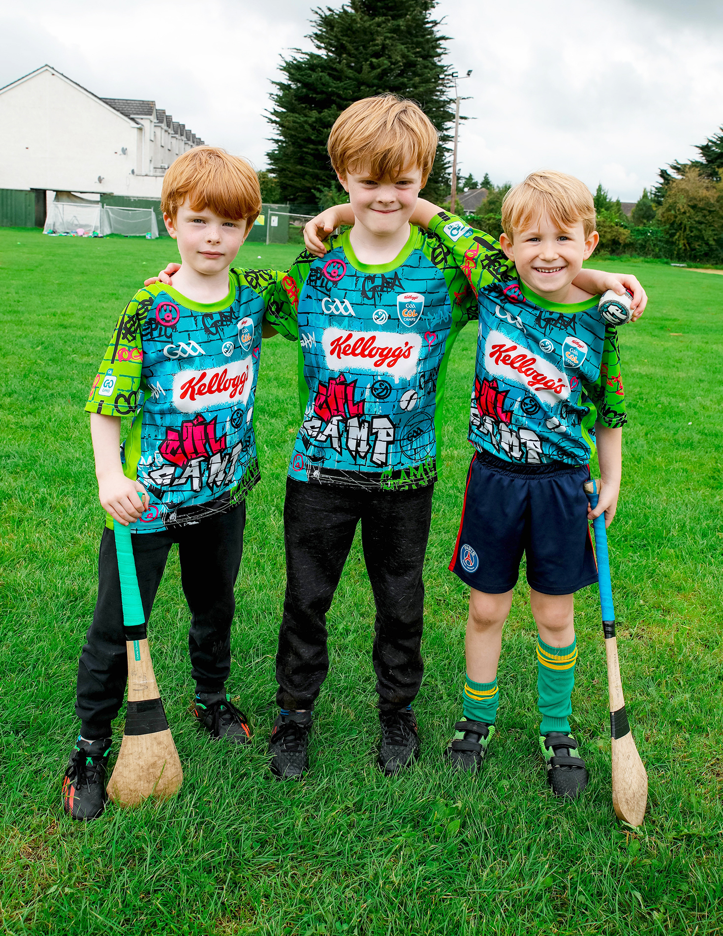 Rhys Daly, Ethan Daly and Ruben Hilliard