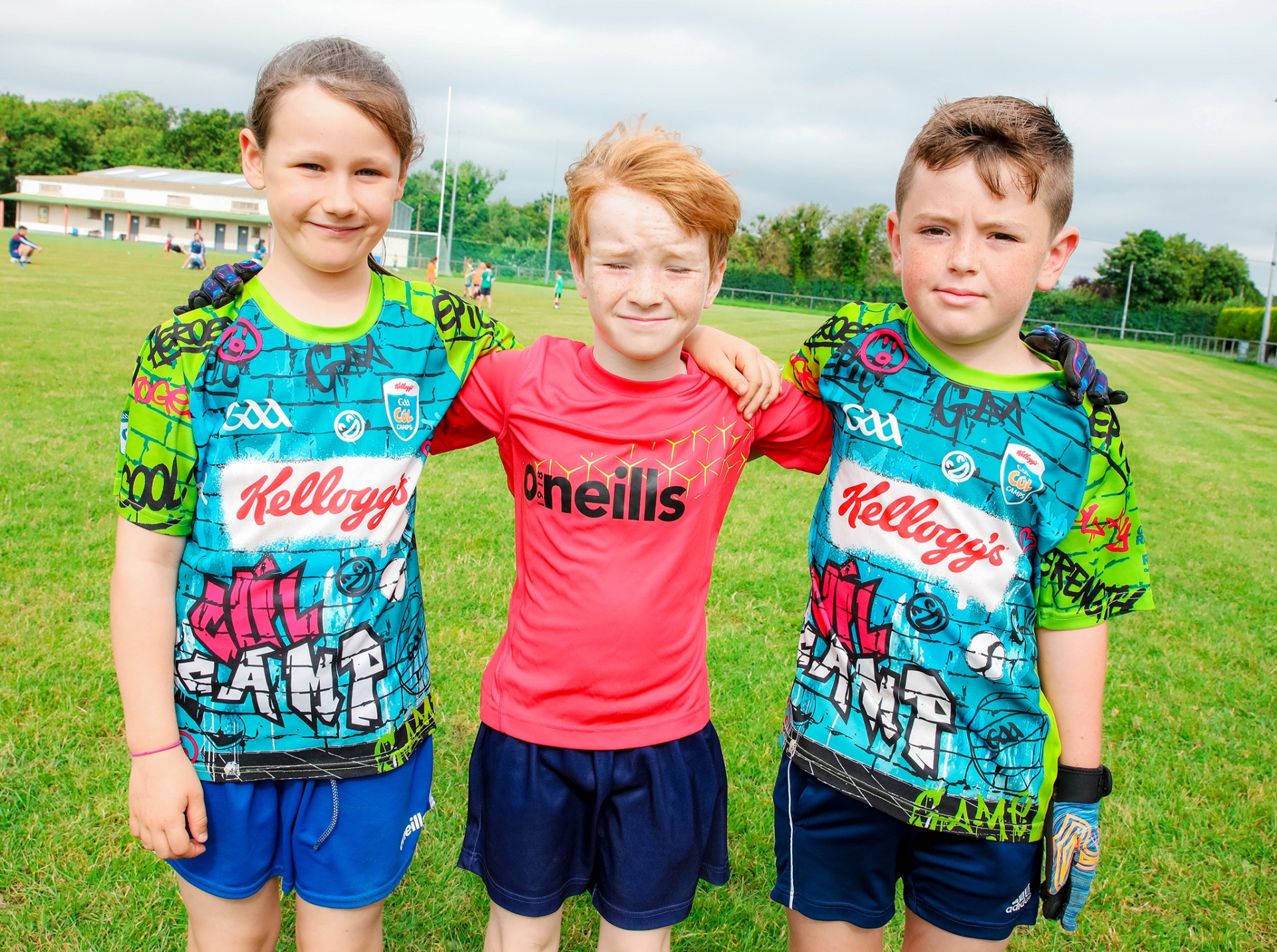 Sophia Flood, Kyle Hayes and Alfie Murray