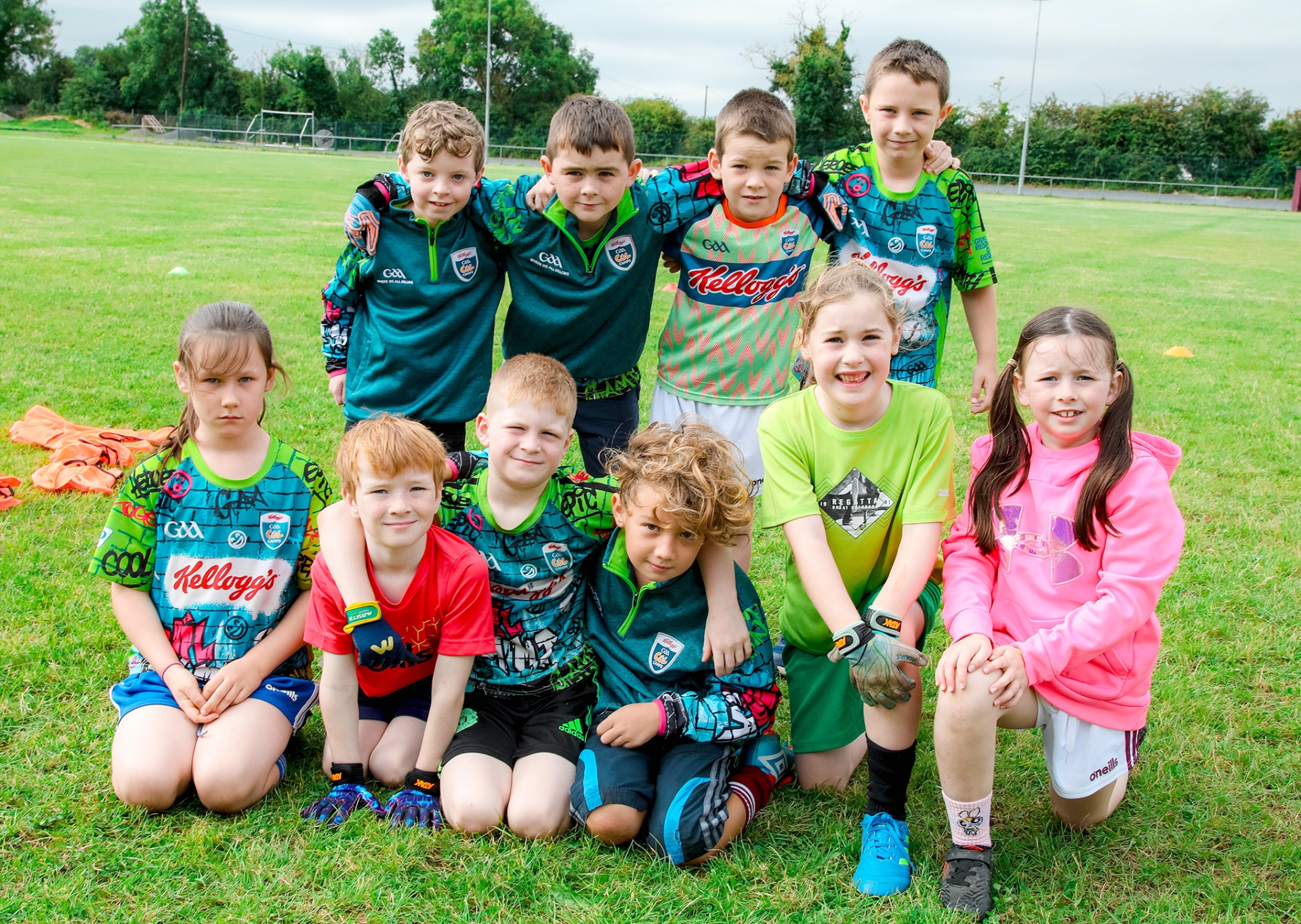 Cul Camp Under 8's at Caragh GAA