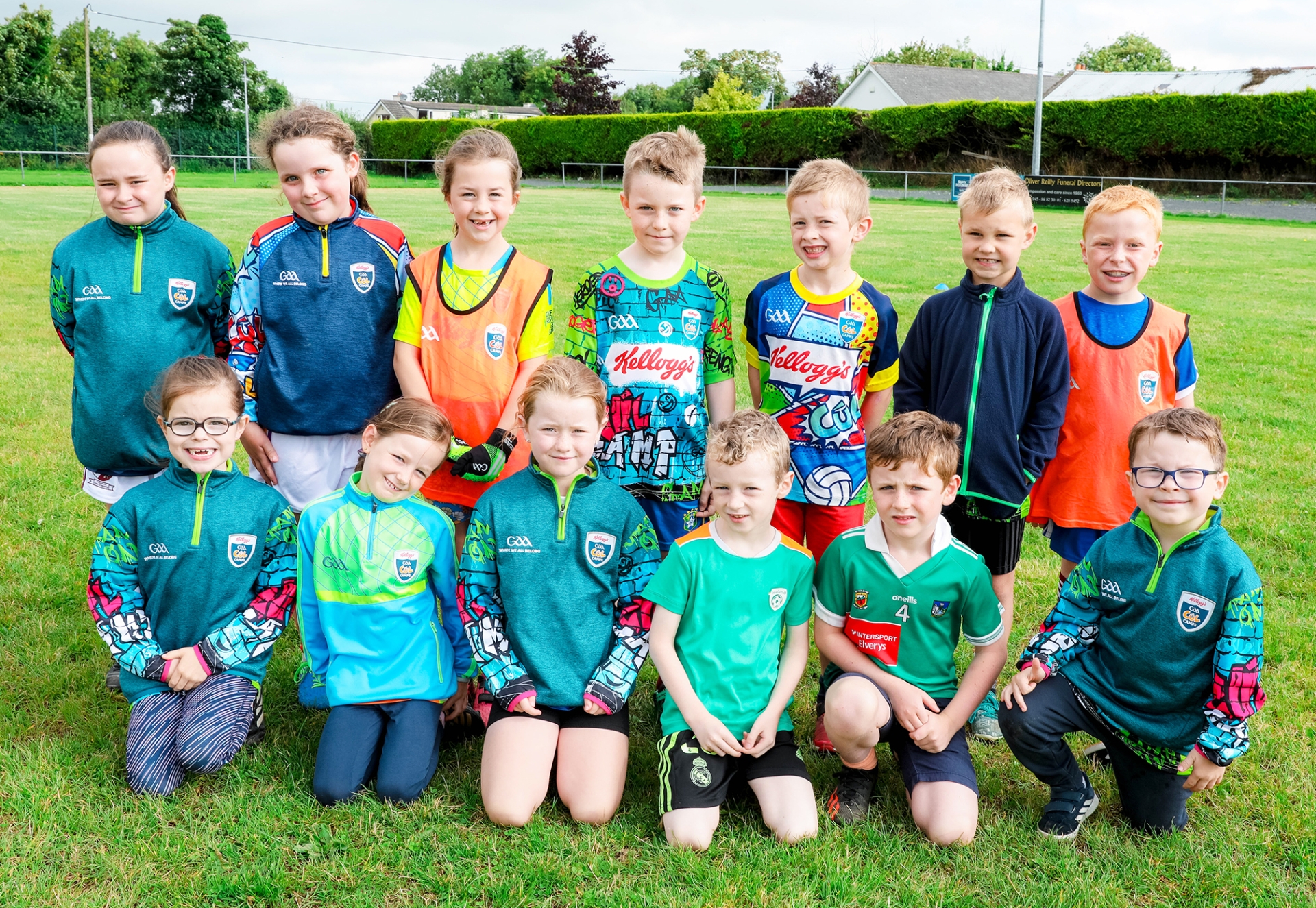 Cul Camp Under 7's at Caragh GAA