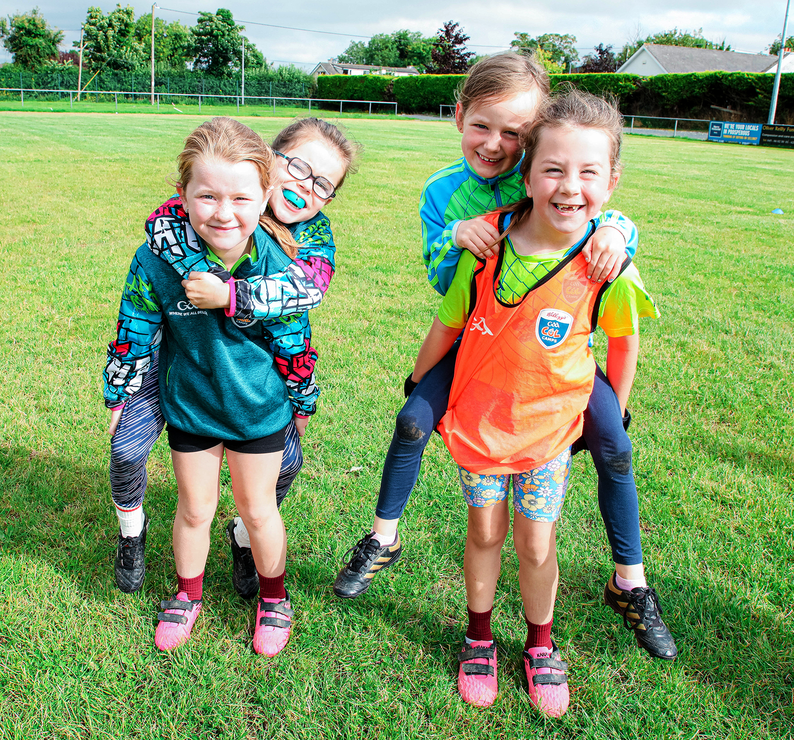 Emma Egan, Aria Mackey, Niamh Tierney and Daisy Skelly