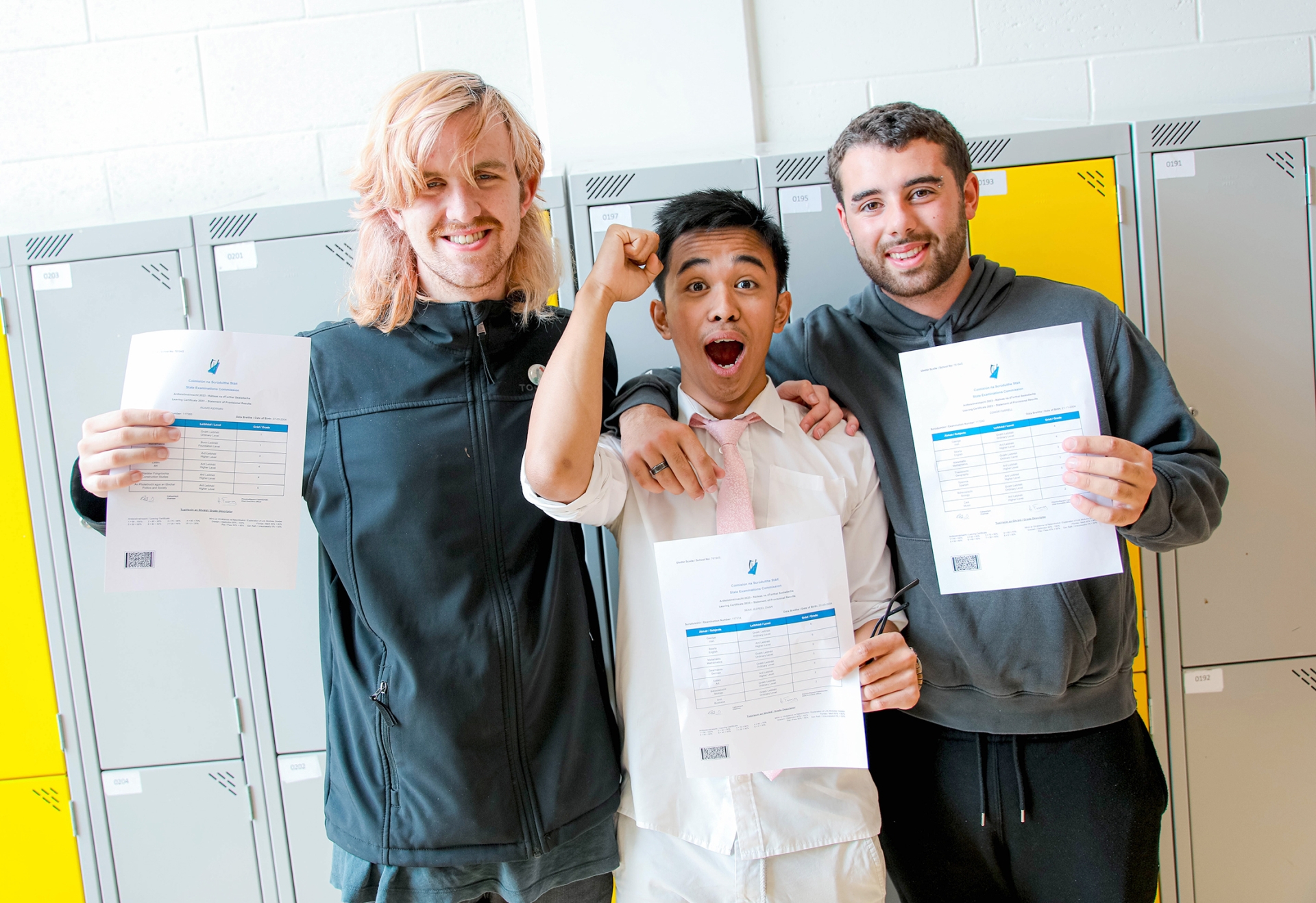 Ruairí Kiernan, Sean Daan and Conor Farrell