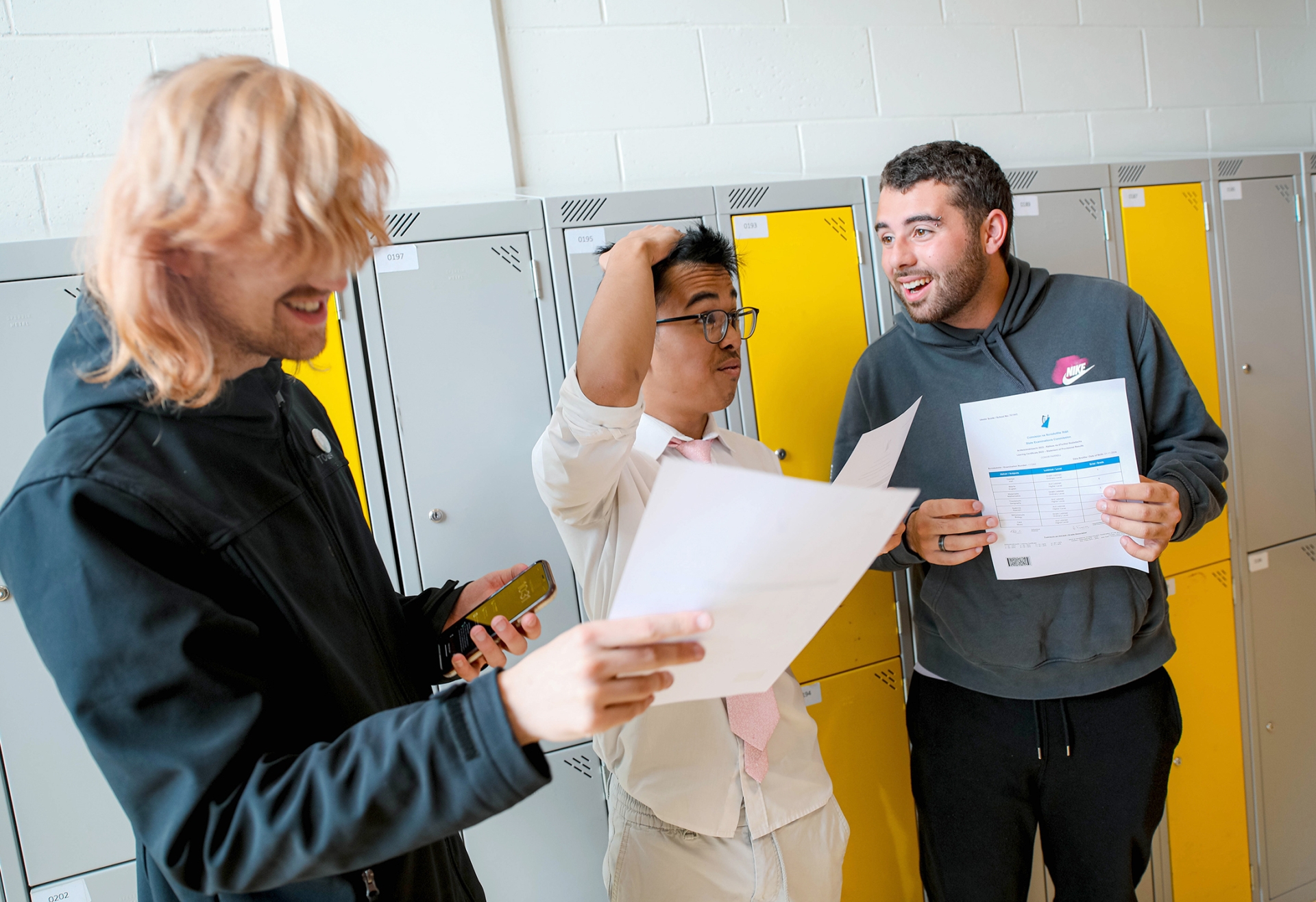 Ruairí Kiernan, Sean Daan and Conor Farrell