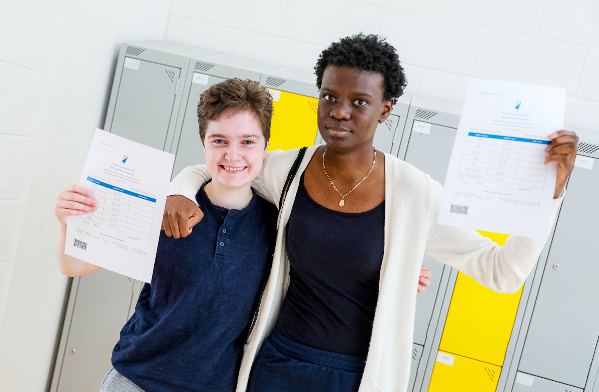 Ray Oliver and Charlene Makolo